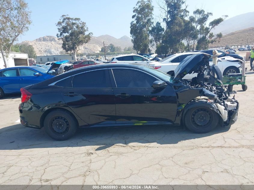 2018 Honda Civic Lx VIN: 2HGFC2F53JH519512 Lot: 39655993