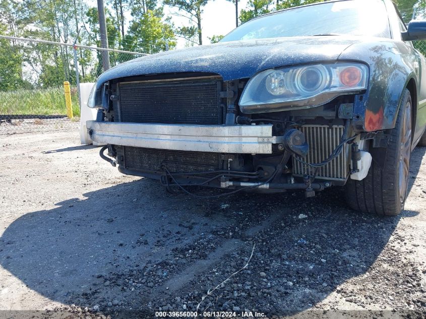 2009 Audi A4 2.0T Special Edition VIN: WAUDF48H69K006952 Lot: 39656000