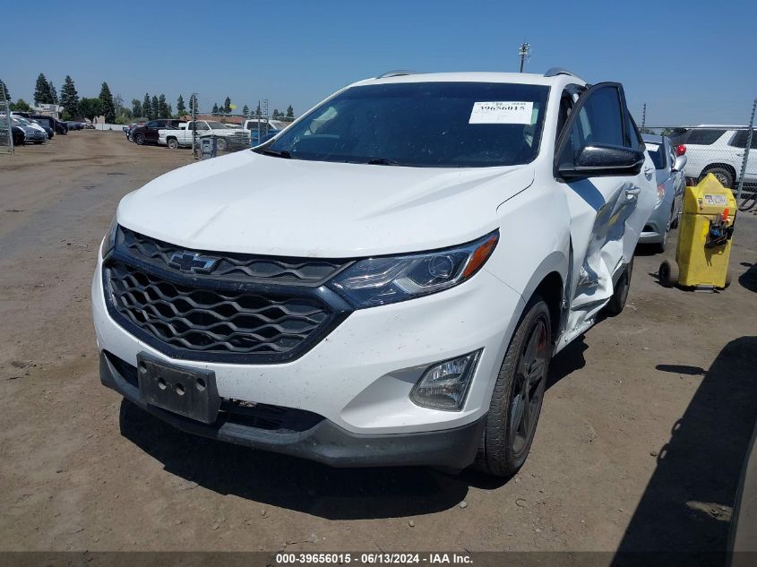 2020 Chevrolet Equinox Fwd Premier 2.0L Turbo VIN: 2GNAXPEX7L6159244 Lot: 39656015