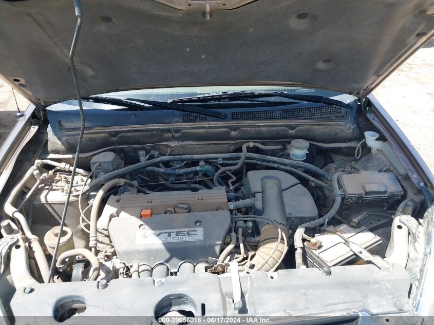 2004 Honda Cr-V Lx VIN: JHLRD68484C018646 Lot: 39656018