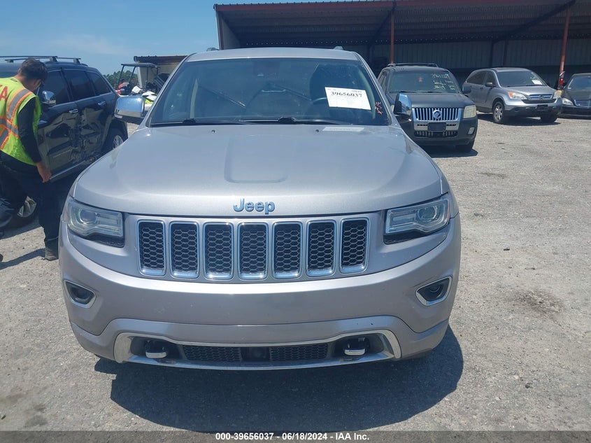 2014 Jeep Grand Cherokee Overland VIN: 1C4RJFCGXEC319721 Lot: 39656037