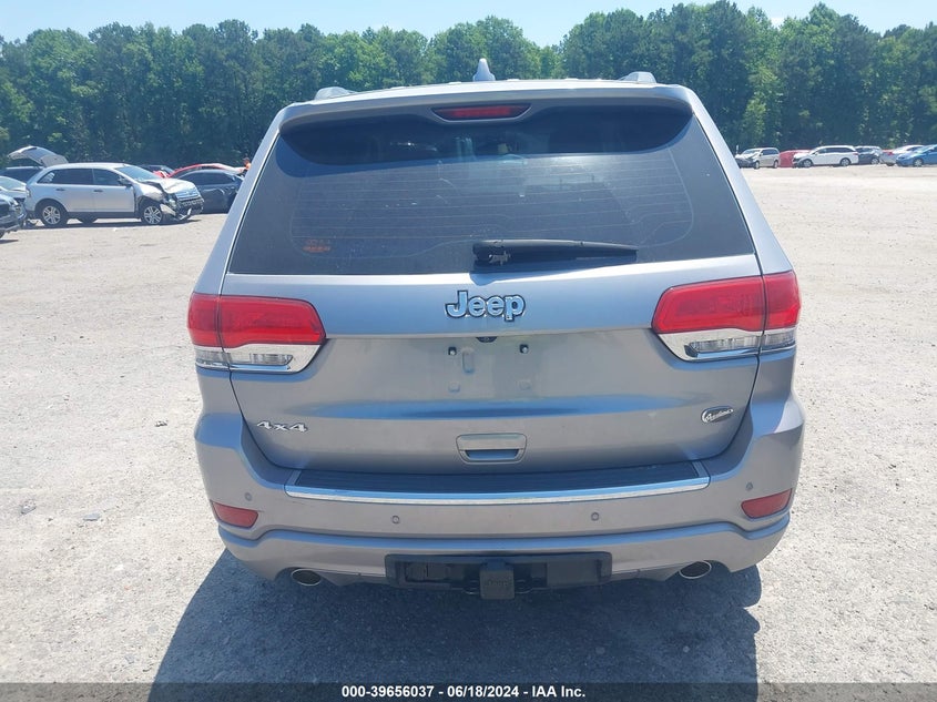 2014 Jeep Grand Cherokee Overland VIN: 1C4RJFCGXEC319721 Lot: 39656037