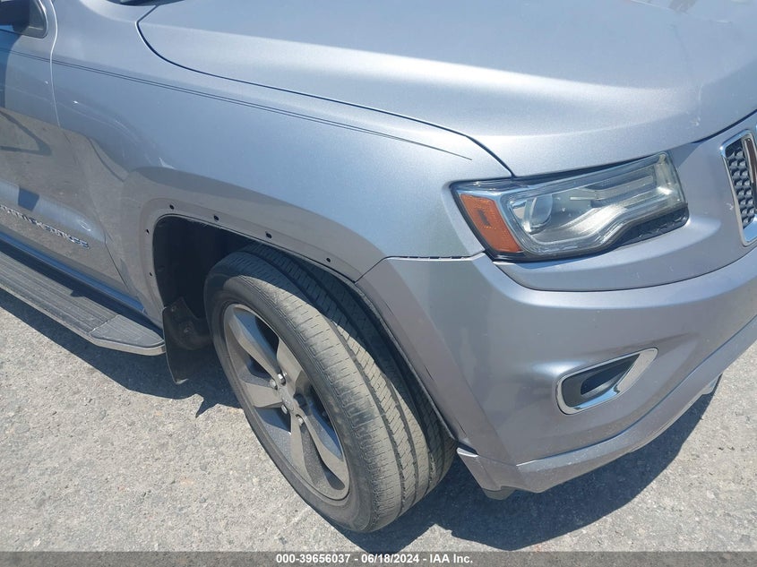 2014 Jeep Grand Cherokee Overland VIN: 1C4RJFCGXEC319721 Lot: 39656037