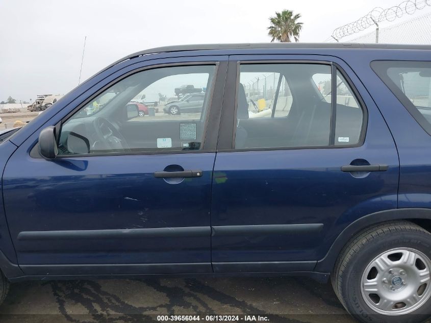 2006 Honda Cr-V Lx VIN: JHLRD68566C013165 Lot: 39656044