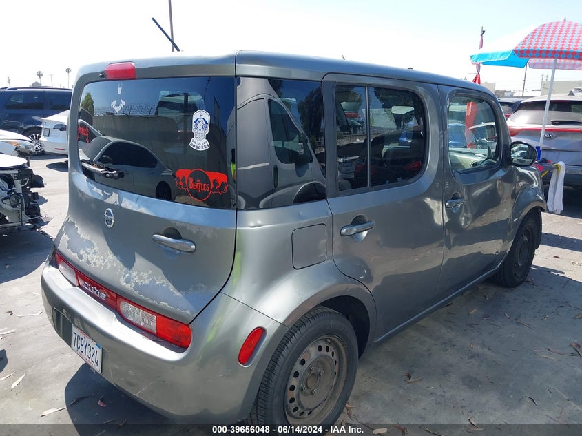 2011 Nissan Cube 1.8S VIN: JN8AZ2KR9BT206408 Lot: 39656048
