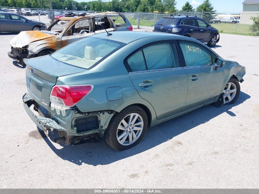 2016 Subaru Impreza 2.0I Premium VIN: JF1GJAB64GH022653 Lot: 39656051