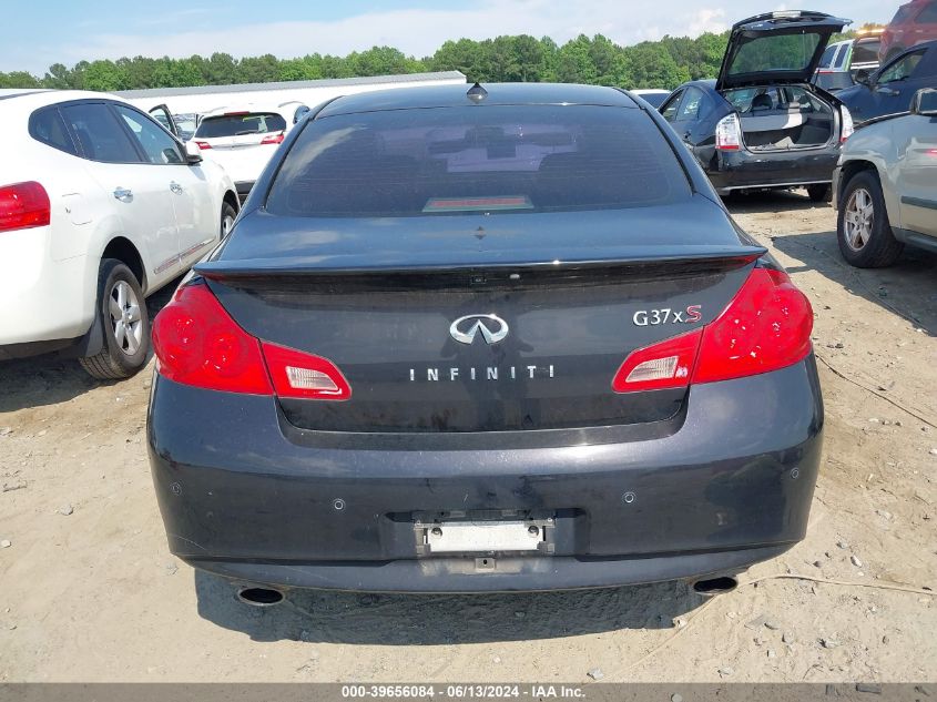 2011 Infiniti G37X Limited Edition VIN: JN1CV6AR3BM401359 Lot: 39656084