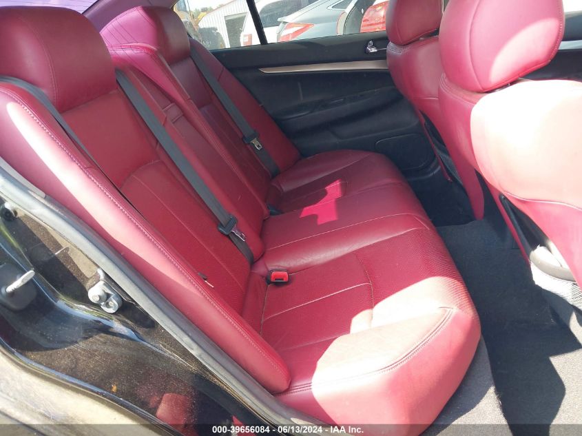 2011 Infiniti G37X Limited Edition VIN: JN1CV6AR3BM401359 Lot: 39656084