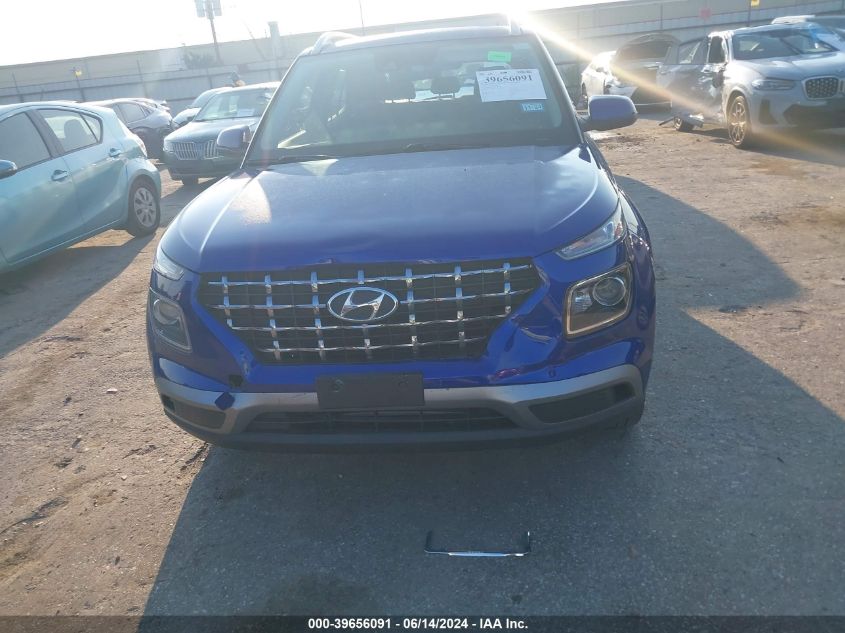 2022 Hyundai Venue Sel VIN: KMHRC8A35NU209039 Lot: 39656091