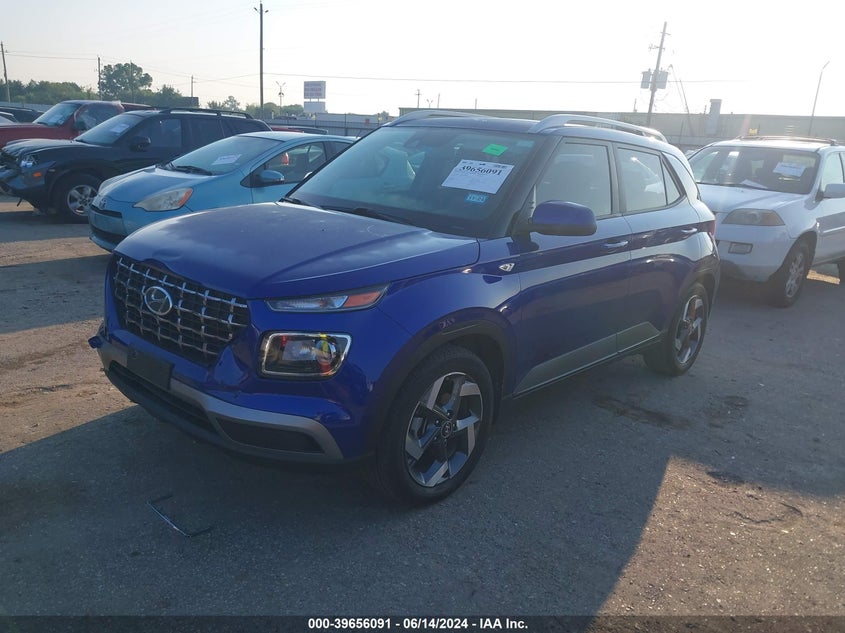2022 Hyundai Venue Sel VIN: KMHRC8A35NU209039 Lot: 39656091