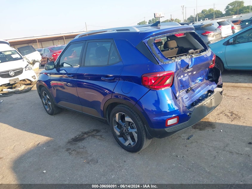 2022 Hyundai Venue Sel VIN: KMHRC8A35NU209039 Lot: 39656091
