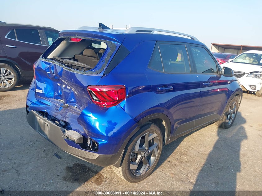 2022 Hyundai Venue Sel VIN: KMHRC8A35NU209039 Lot: 39656091