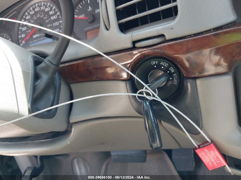 2005 Chevrolet Impala VIN: 2G1WF52E059210568 Lot: 39656100