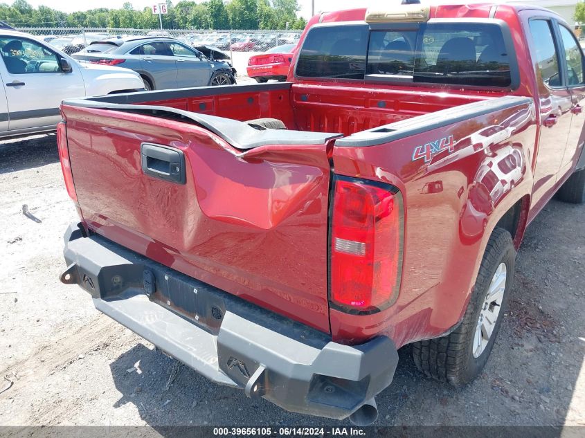 2016 Chevrolet Colorado Lt VIN: 1GCPTCE15G1371765 Lot: 39656105