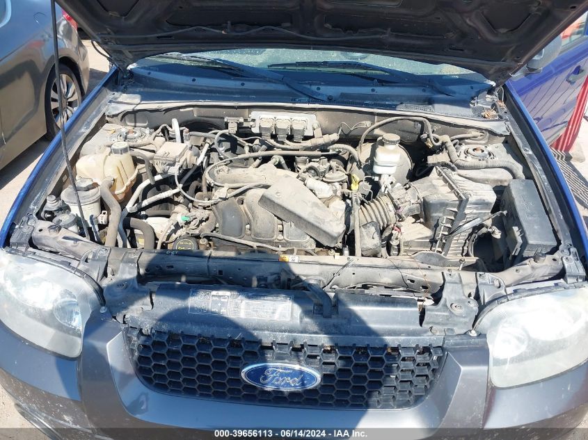 2005 Ford Escape Xlt VIN: 1FMYU03195KB86110 Lot: 39656113