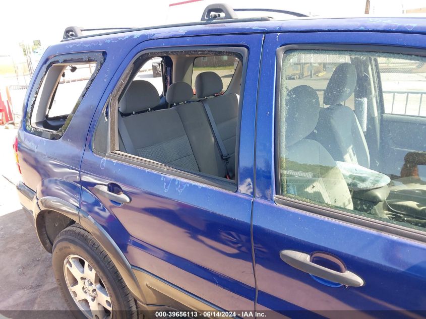 2005 Ford Escape Xlt VIN: 1FMYU03195KB86110 Lot: 39656113