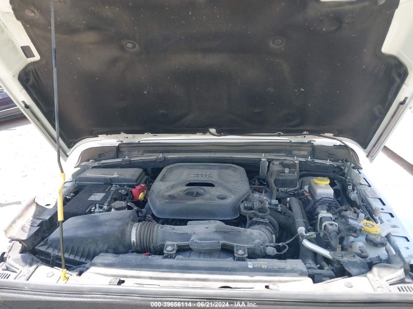 2020 Jeep Wrangler Unlimited Sahara 4X4 VIN: 1C4HJXEN6LW153156 Lot: 39656114