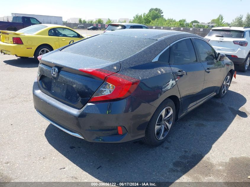 2020 Honda Civic Lx VIN: 19XFC2F61LE020407 Lot: 40586045