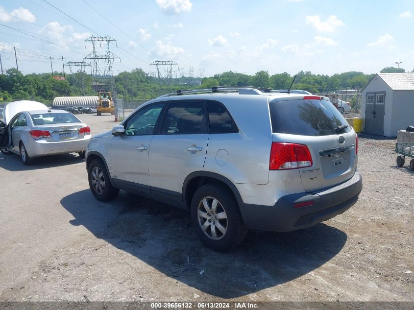 2012 Kia Sorento Lx VIN: 5XYKTCA60CG287780 Lot: 39656132