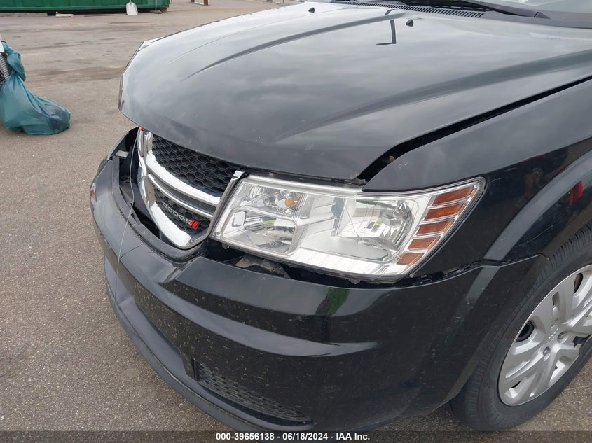 2016 Dodge Journey Se VIN: 3C4PDCAB9GT239841 Lot: 39656138