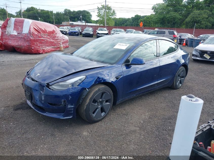 5YJ3E1EA6PF408763 2023 TESLA MODEL 3 - Image 2