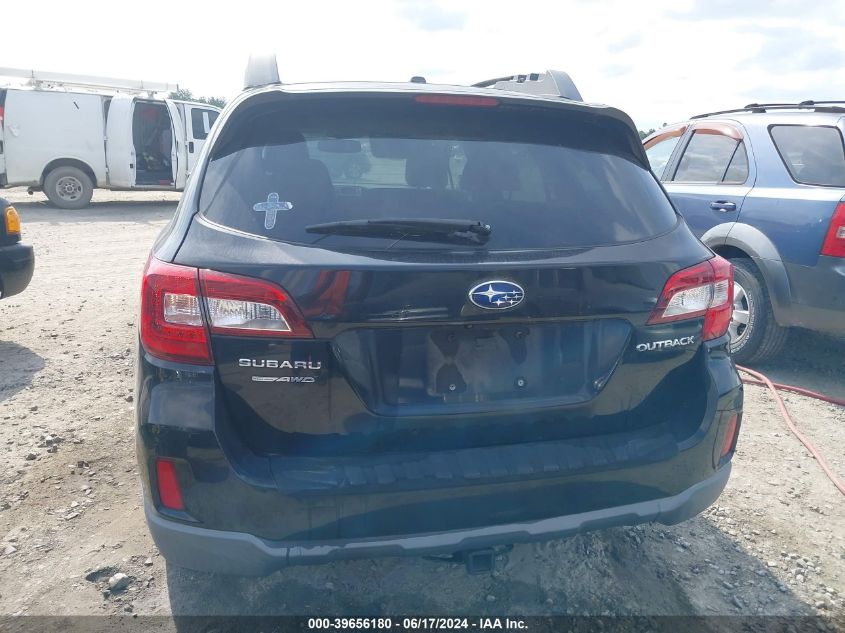 2015 Subaru Outback 2.5I Limited VIN: 4S4BSBLC4F3229207 Lot: 39656180