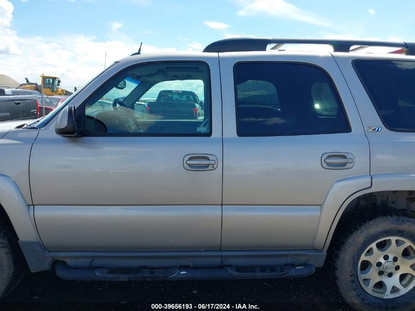 2004 Chevrolet Tahoe Z71 VIN: 1GNEK13Z44R309267 Lot: 39656193