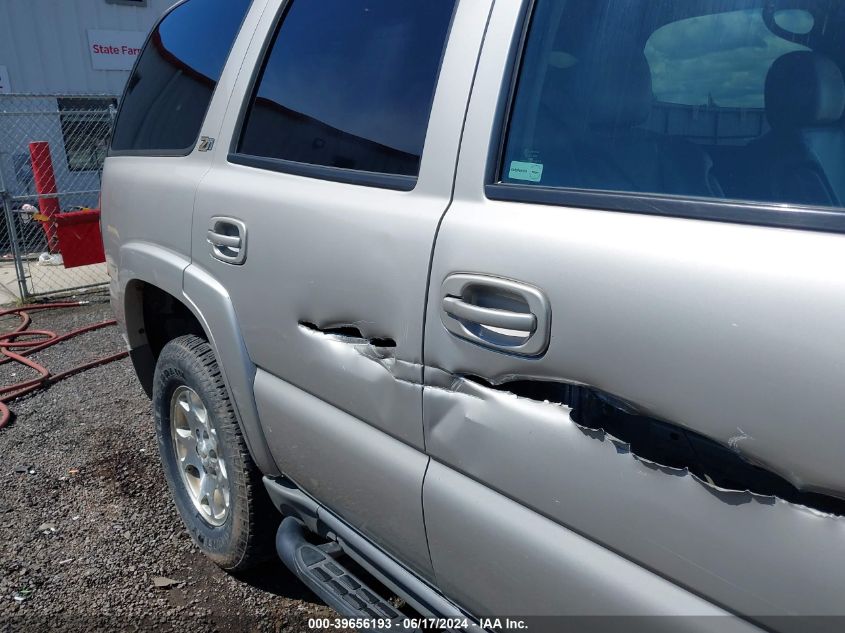 2004 Chevrolet Tahoe Z71 VIN: 1GNEK13Z44R309267 Lot: 39656193