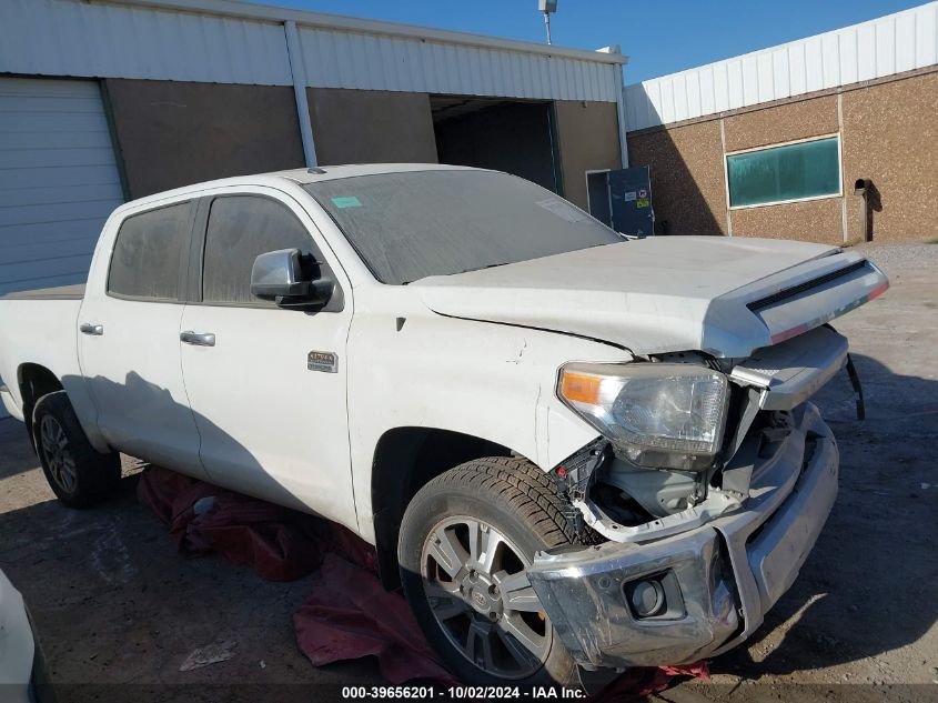 2015 Toyota Tundra 1794 5.7L V8 VIN: 5TFAW5F10FX479097 Lot: 39656201