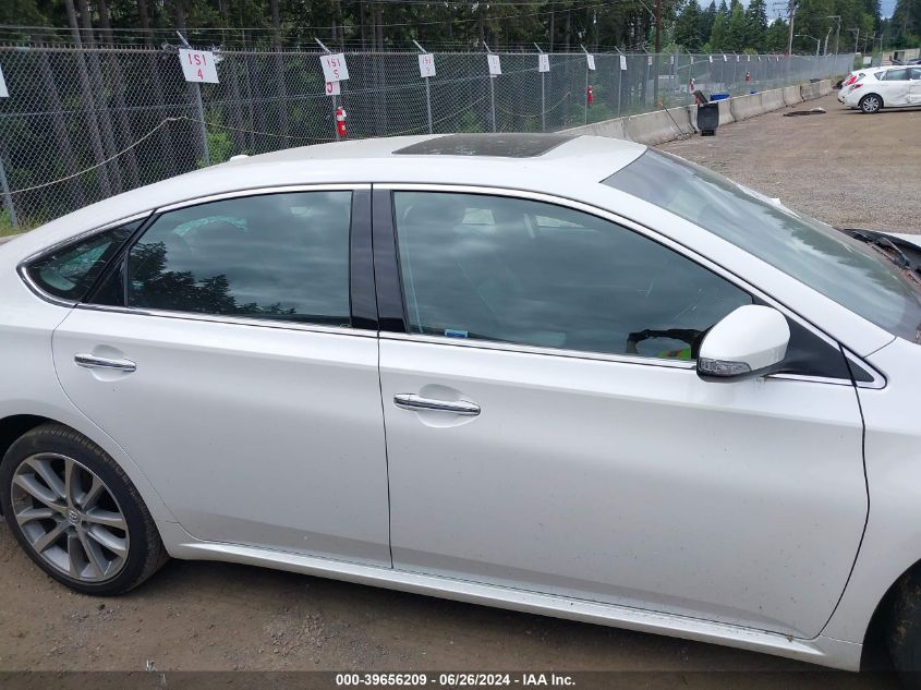 2015 Toyota Avalon Xle Touring VIN: 4T1BK1EB2FU184163 Lot: 39656209