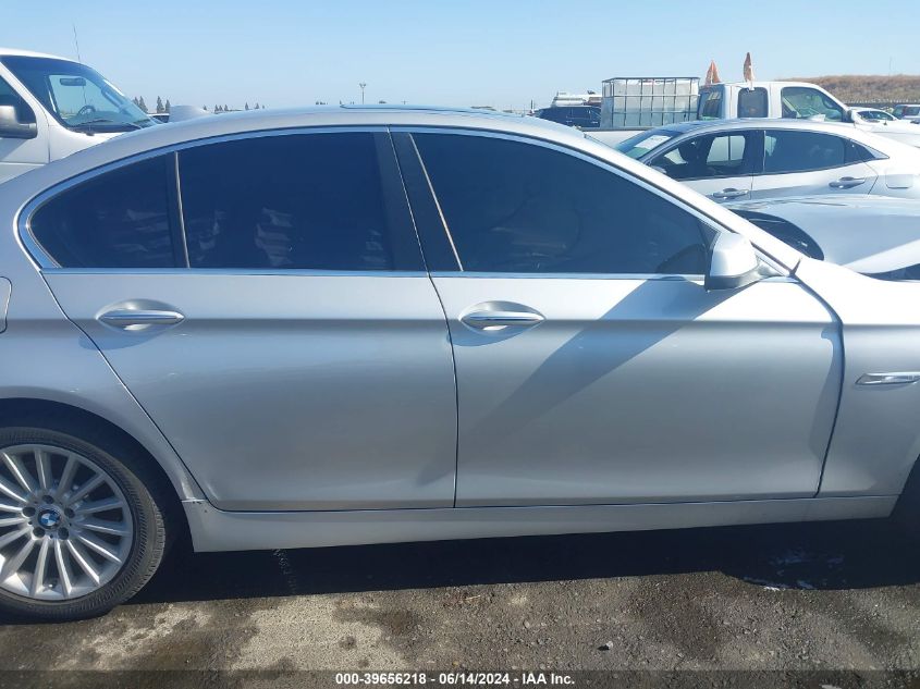 2013 BMW 535I VIN: WBAFR7C59DC828646 Lot: 39656218