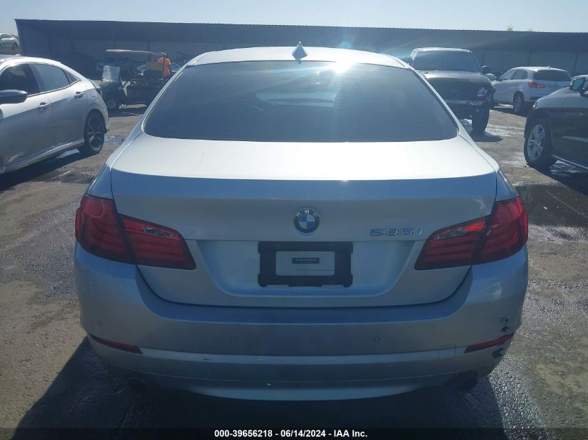 2013 BMW 535I VIN: WBAFR7C59DC828646 Lot: 39656218