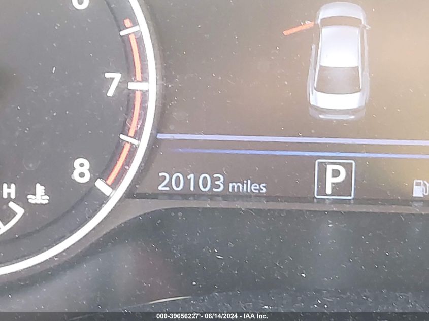 2022 Nissan Altima Sr Fwd VIN: 1N4BL4CV1NN353166 Lot: 39656227