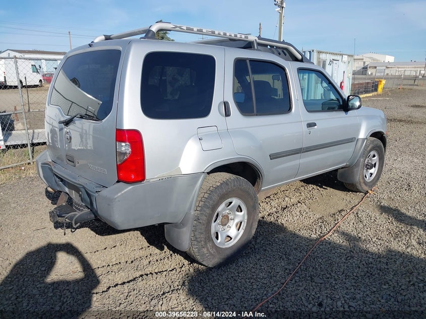 2004 Nissan Xterra Xe VIN: 5N1ED28Y34C612404 Lot: 39656228
