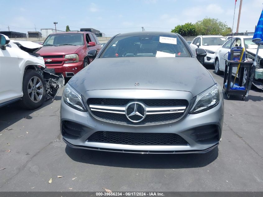 2019 Mercedes-Benz Amg C 43 4Matic VIN: WDDWJ6EB3KF817487 Lot: 39656234