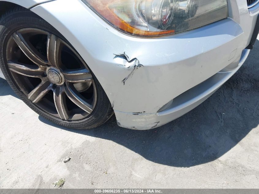 2006 BMW 325I VIN: WBAVB13576PT21589 Lot: 39656235