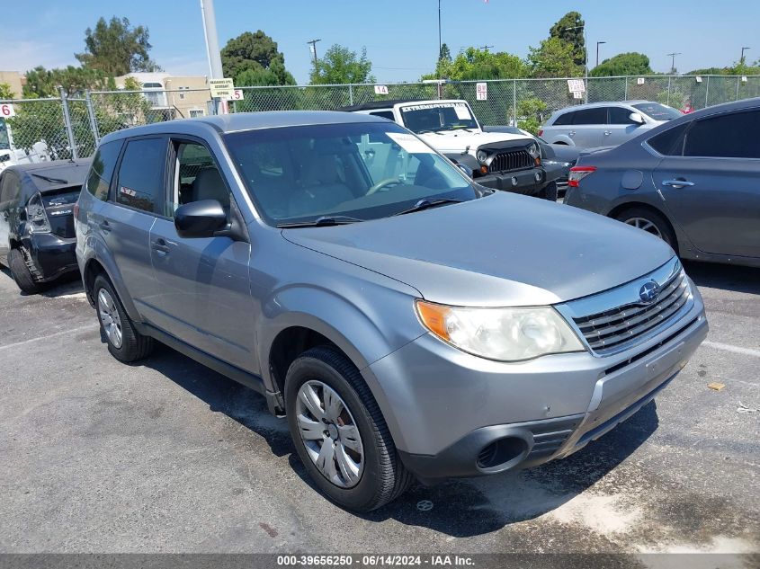 2010 Subaru Forester 2.5X VIN: JF2SH6AC7AH756216 Lot: 39656250