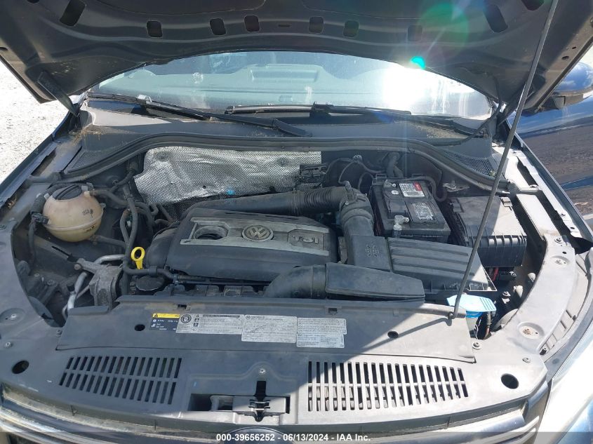 2014 Volkswagen Tiguan S/Se/Sel/R-Line VIN: WVGBV3AX4EW538515 Lot: 39656252