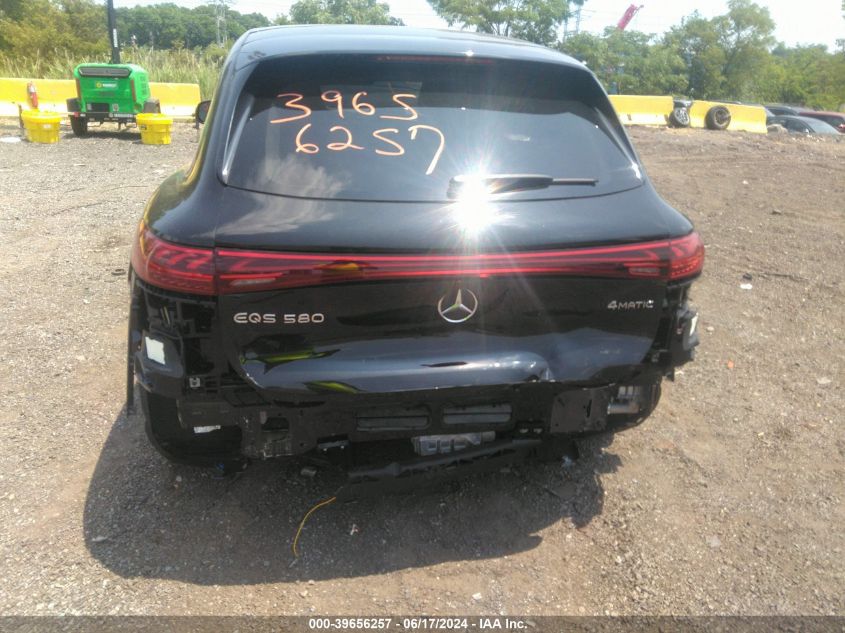 4JGDM4EB5PA025452 2023 Mercedes-Benz Eqs 580 Suv 4Matic