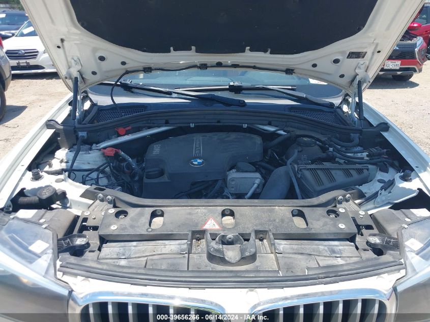 2016 BMW X3 xDrive28I VIN: 5UXWX9C5XG0D73544 Lot: 39656266