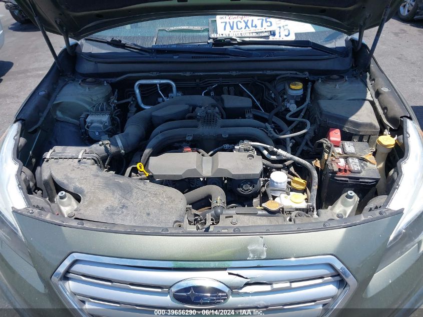 2017 Subaru Outback 2.5I VIN: 4S4BSAAC9H3263109 Lot: 39656290