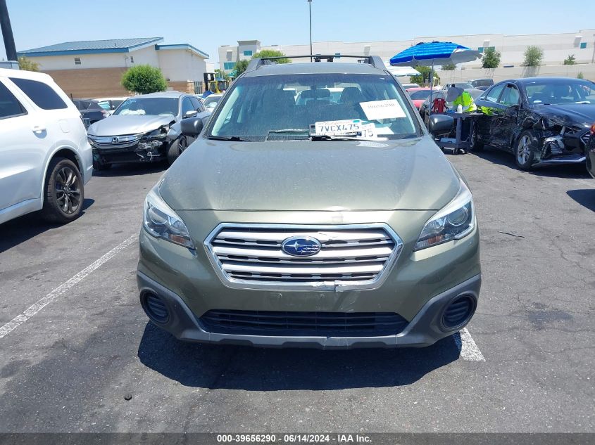 2017 Subaru Outback 2.5I VIN: 4S4BSAAC9H3263109 Lot: 39656290