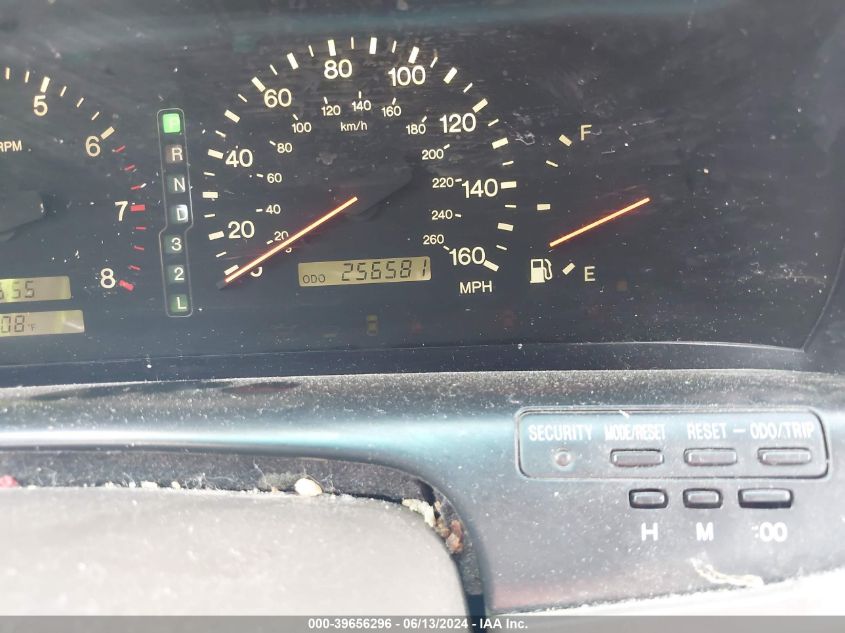 1999 Lexus Sc 300 VIN: JT8CD32Z0X1006320 Lot: 39656296