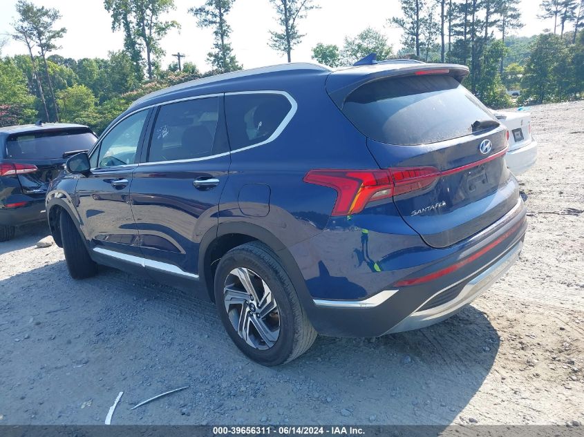 2021 Hyundai Santa Fe Sel VIN: 5NMS34AJXMH328370 Lot: 39656311