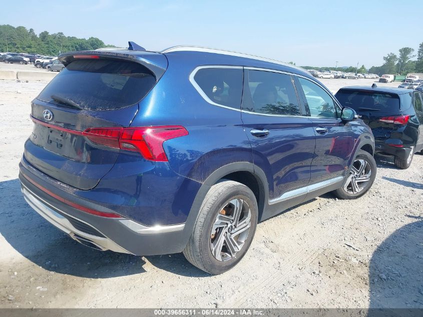 2021 Hyundai Santa Fe Sel VIN: 5NMS34AJXMH328370 Lot: 39656311