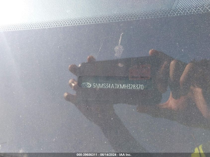 2021 HYUNDAI SANTA FE SEL - 5NMS34AJXMH328370