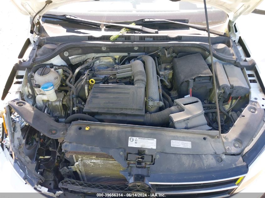 2017 Volkswagen Jetta 1.4T S VIN: 3VW2B7AJ6HM262727 Lot: 39656314