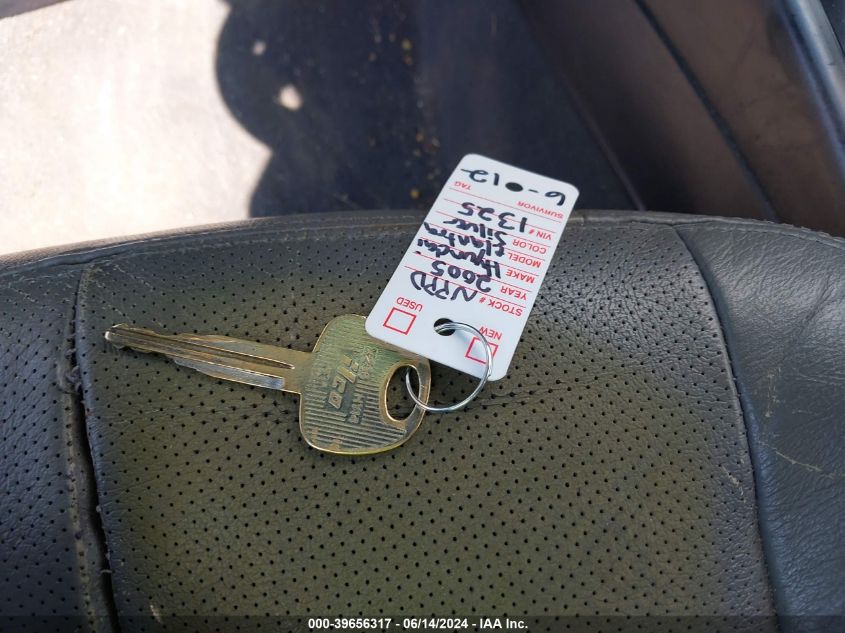 2005 Hyundai Elantra Gls/Gt VIN: KMHDN46DX5U021325 Lot: 39656317