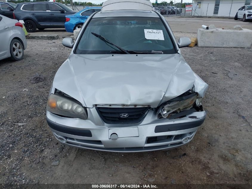 2005 Hyundai Elantra Gls/Gt VIN: KMHDN46DX5U021325 Lot: 39656317