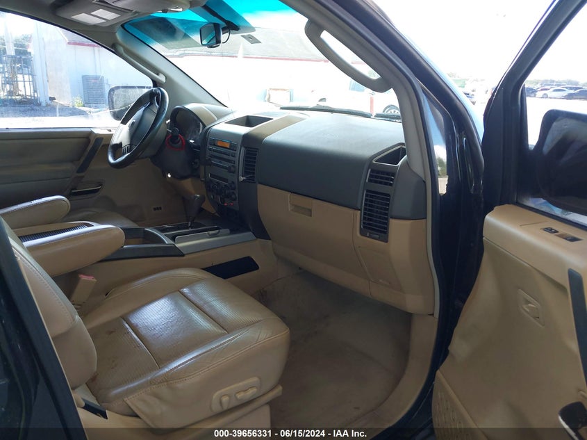 2007 Nissan Armada Le VIN: 5N1BA08C17N70807 Lot: 39656331